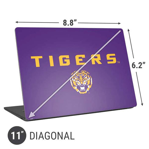 Louisiana State University - LSU Tigers Purple Universal Laptop 11in (8.8 x 6.2in) Skin